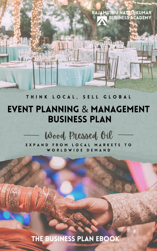 Event Planning & Management Business Plan eBook | From Local Celebrations to Global Events | GetMyBizBook